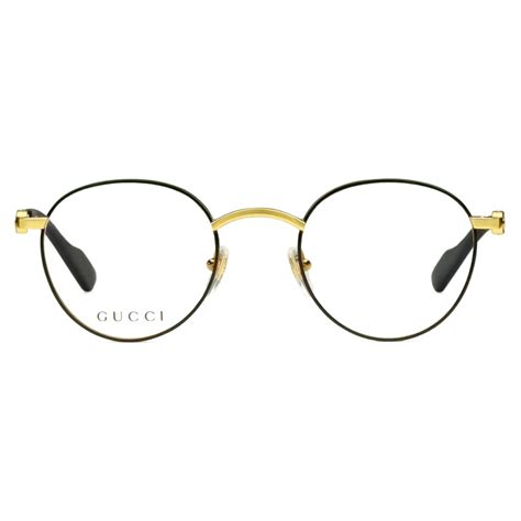 gucci semi-rimless round plastic optical glasses|Gucci eyeglass frames eyeglasses.